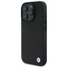 Bmw Bmhmp16L23Rddk Iphone 16 Pro 6.3    Czarny/Black Hardcase Sign Leather Diamond Metal Logo Magsafe