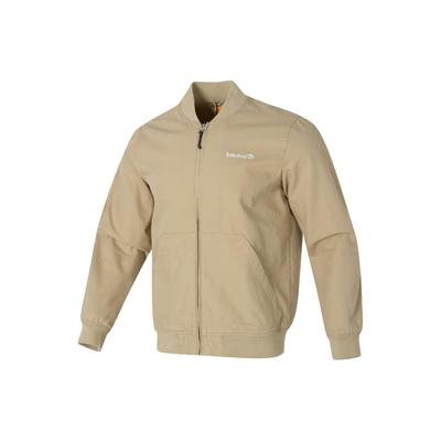 Pánska bunda Solid Logo Outdoor Vetruodolná Teplá Ležérna Stojačik Zelená A6R1N-DH4