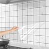 Transparent and detachable anti oil contact protective film wall sticker kitchen bedroom wall electrostatic wallpaper