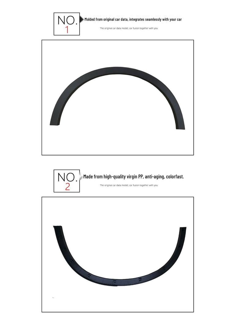 GAC Trumpchi GS4/GS5 Fender Wheel Arch Trim Set (Left/Right, Front/Rear)
