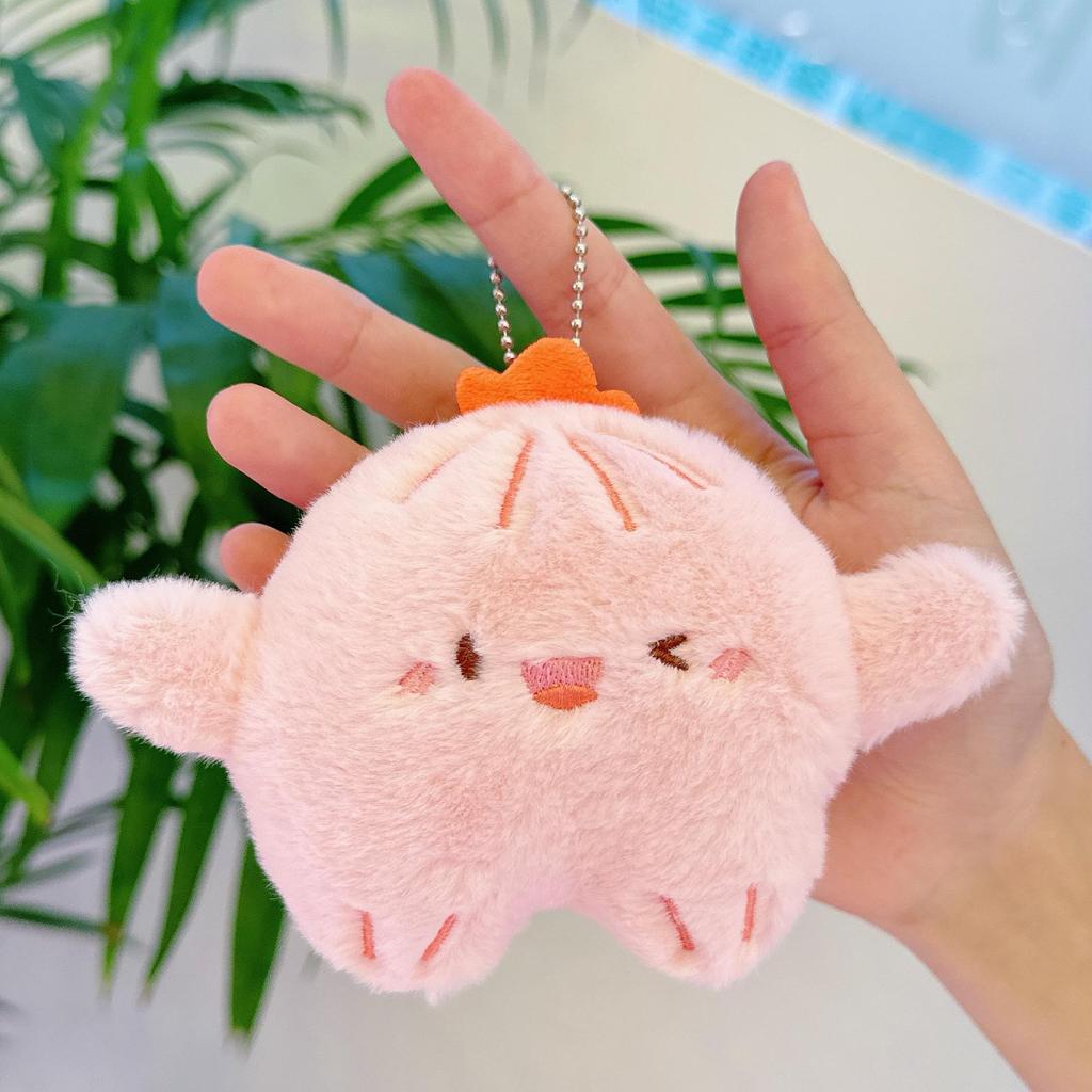Cute Cactus Keychain Plush Toy - Small Pendant & Backpack Decoration