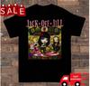 Clear Hearts Grey Flowers Jack Off Jill  Black Unisex Shirt Cotton Oversize Large Size