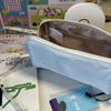 Solid Color Pen Bag Large Capacity Stationery Bag High Quality Pen Pouch  Gift