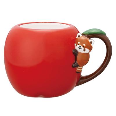 Decole MG-62395 [Lesser Apple Mug] Let's Go Lesser 2023 Tableware, Ceramic, DECOLE, Interior Display, Small Item, Ornament