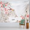 Artistic Conception Flower And Bird Painting Mural Tapestry Bohemian Psychedelic Wall Hanging Bedroom Living Room Home Decor