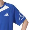 Adidas Performance Sports COOL TRN Short Sleeve T-Shirt with CB Logo, Men's Team Royal Blue (KK7219)