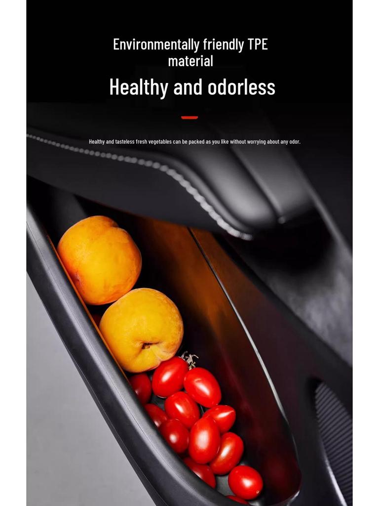 Tesla Model Y Door Slot Storage Box - TPE Full Wrap Four-Door Set