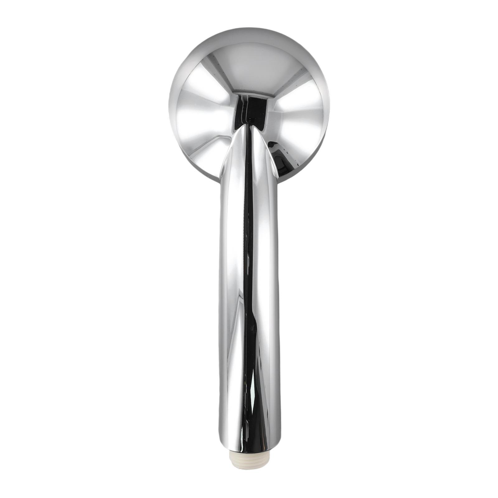 

Bath Sprayer Bathroom Shower Head Chrome Water Saving Shower Water Turbine Generator Attractive Plated Finish Gentle Flow Shower China Mainland