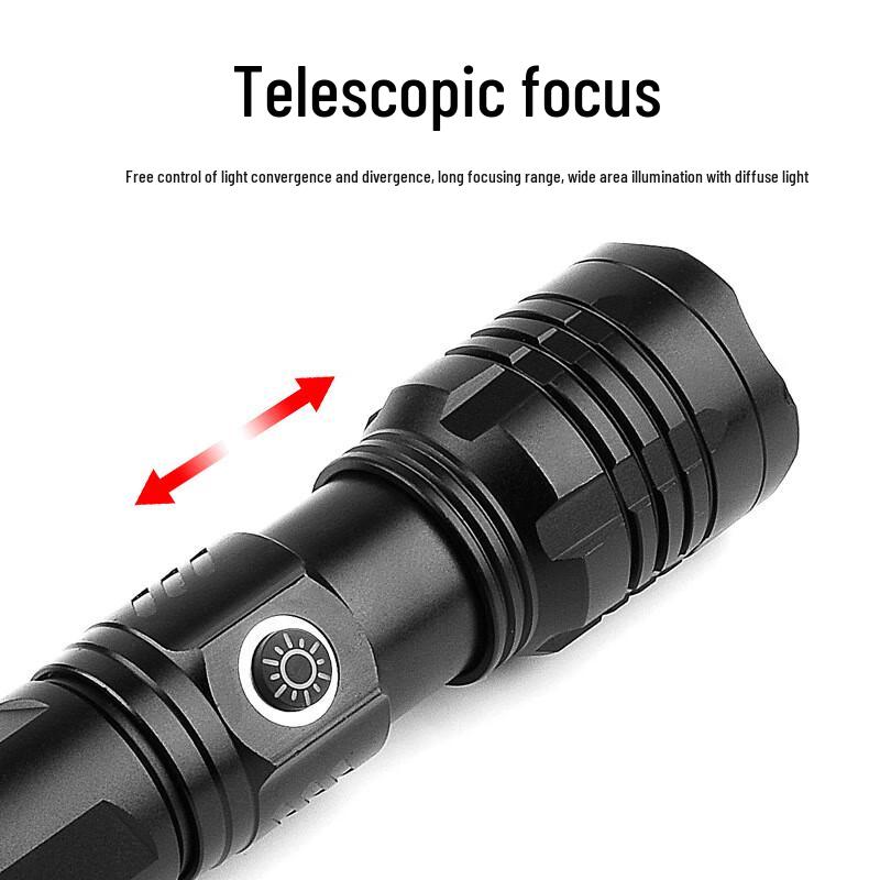 MengPao P50 Powerful Zoom LED Flashlight