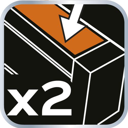 Aluminum spirit level with handle, 3 vials, magnet, milled lower surface, 80 cm