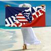 Ultra-Soft Beach Towel with Atlético Madrid Theme,Ideal for Pool - Camping, Diving - Perfect Travel Essential, Vibrant Beach Towel.