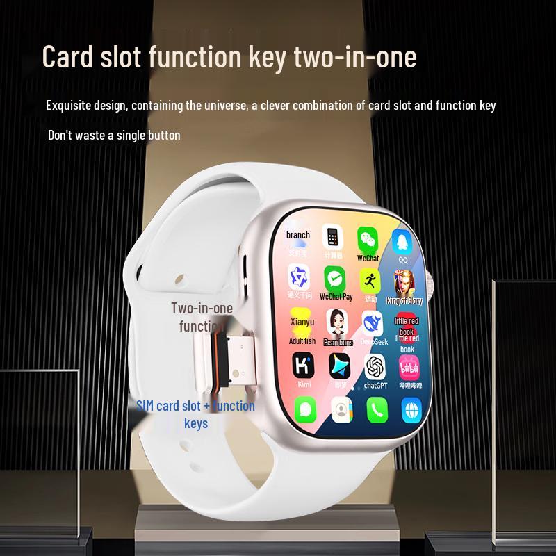 Apro S11 Pro Max 5G Smartwatch with Fingerprint ID & Rotating Camera (CN version)