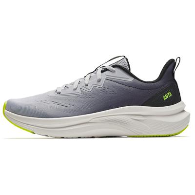 Fashionable Sports Non-Slip Wear-Resistant Breathable Low-Top Casual Running Shoes Men Sneaker Gray Black 912515514-2