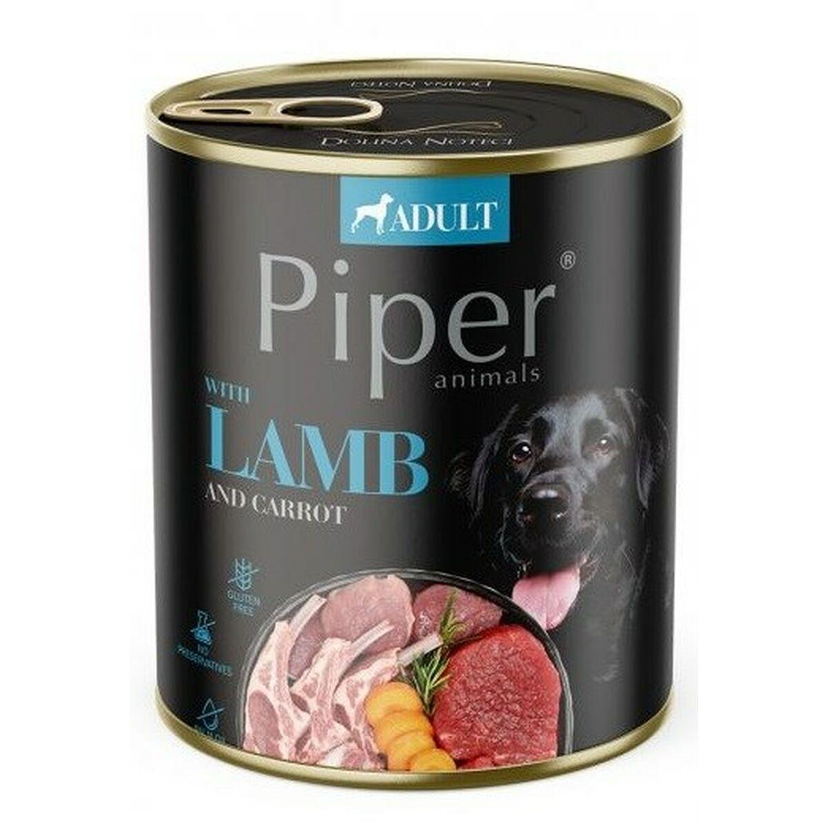 

Wet food Dolina Noteci Piper Lamb with carrot Lamb Carrot 800 g TU прозрачный