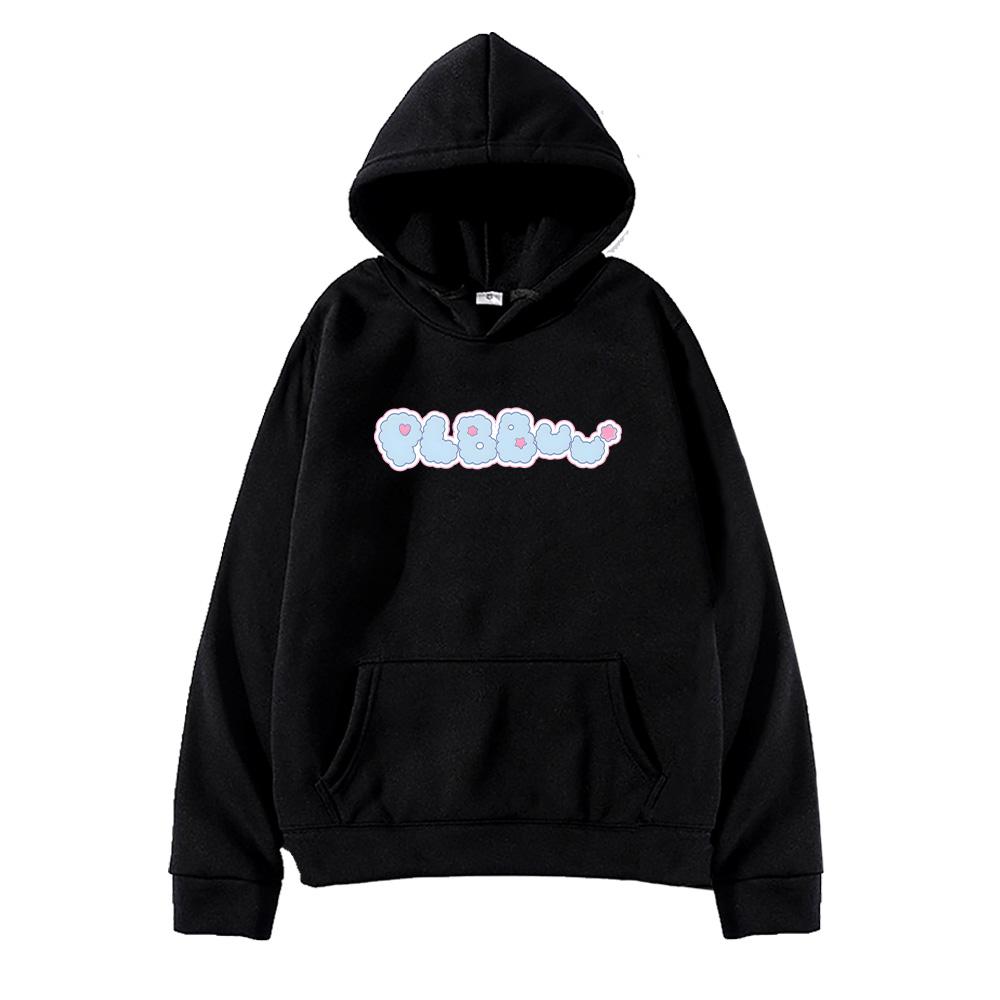 Plave KPop Band Hoody Plave Bbuu! Music Graphic Hoodies Unisex Comic Sweatshirts Fashion Autumn Winter Comfort Clothes XS