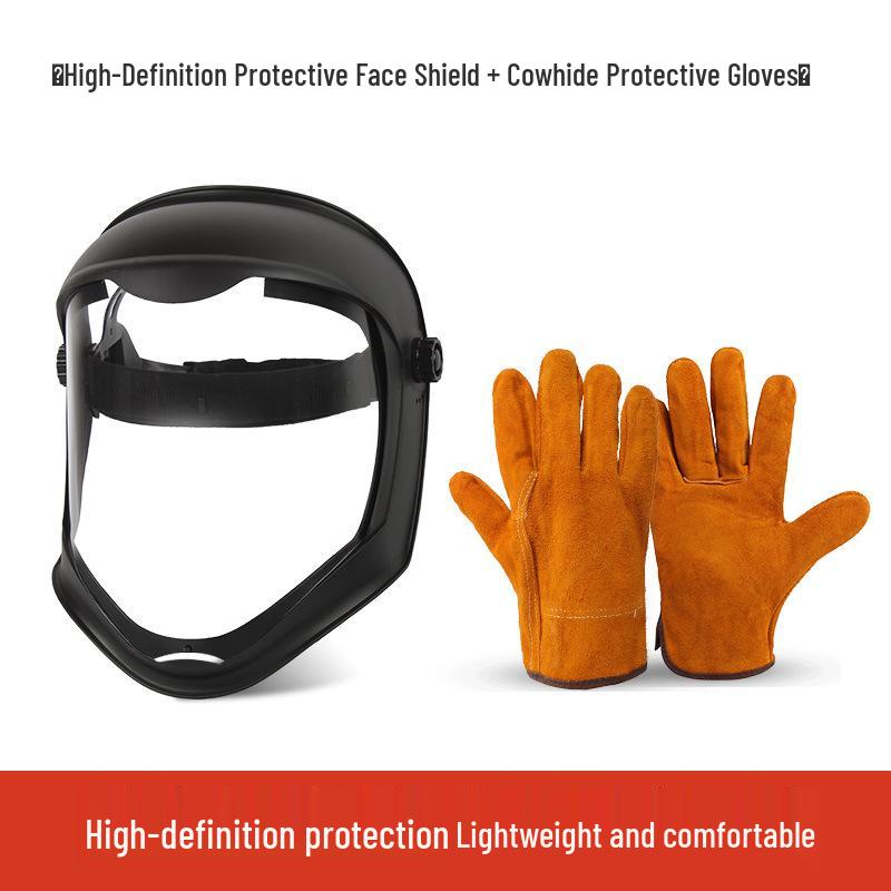 Vizieră de protecție anti-ceață de înaltă definiție pentru sudură și șlefuire