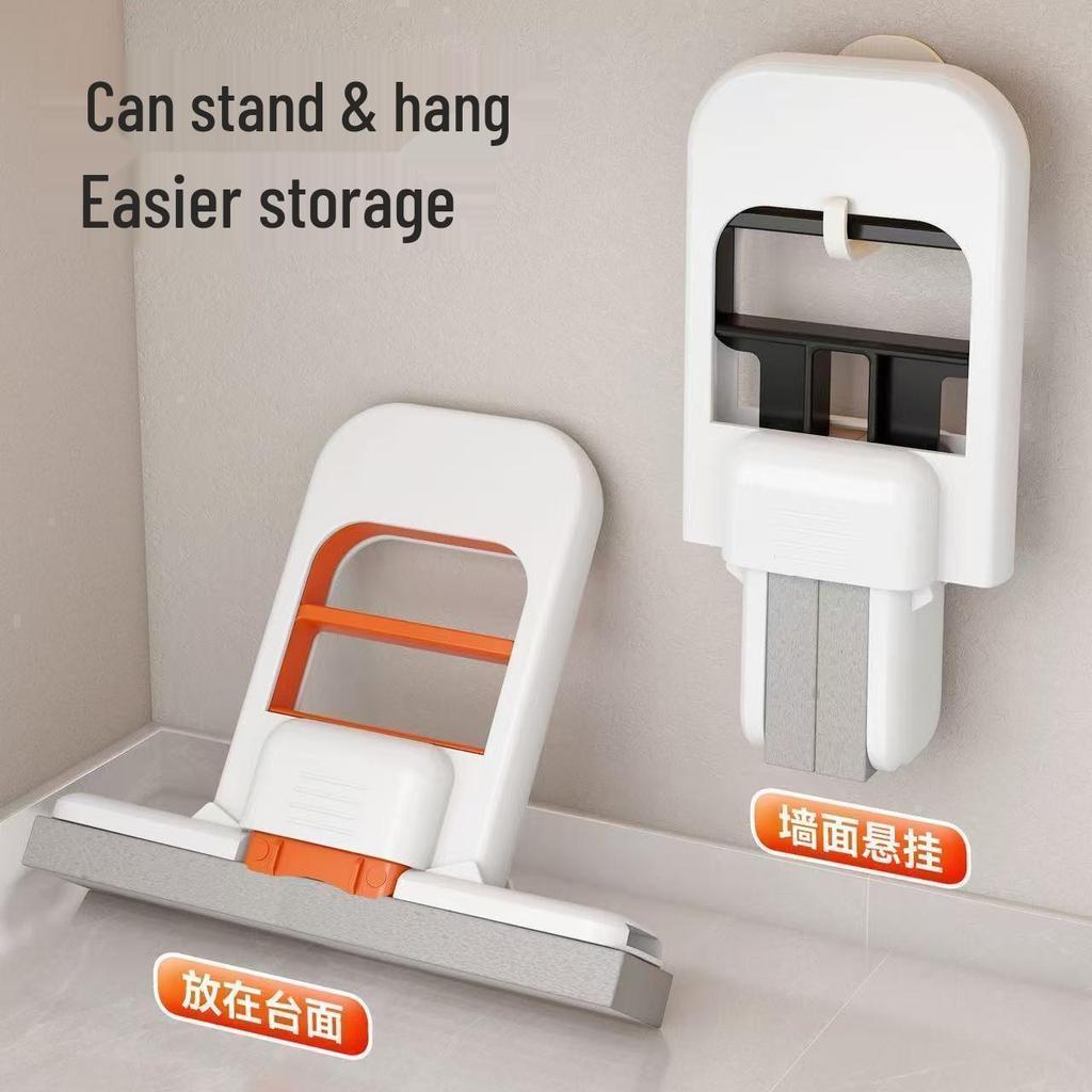 Compact Hand-Free Mini Mop for Easy Household Cleaning