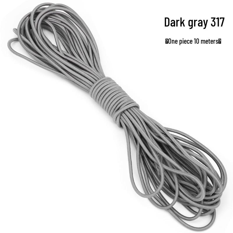 Children's Colored Round Elastic Jump Rope || High Elastic Cord for Clothing and Pants