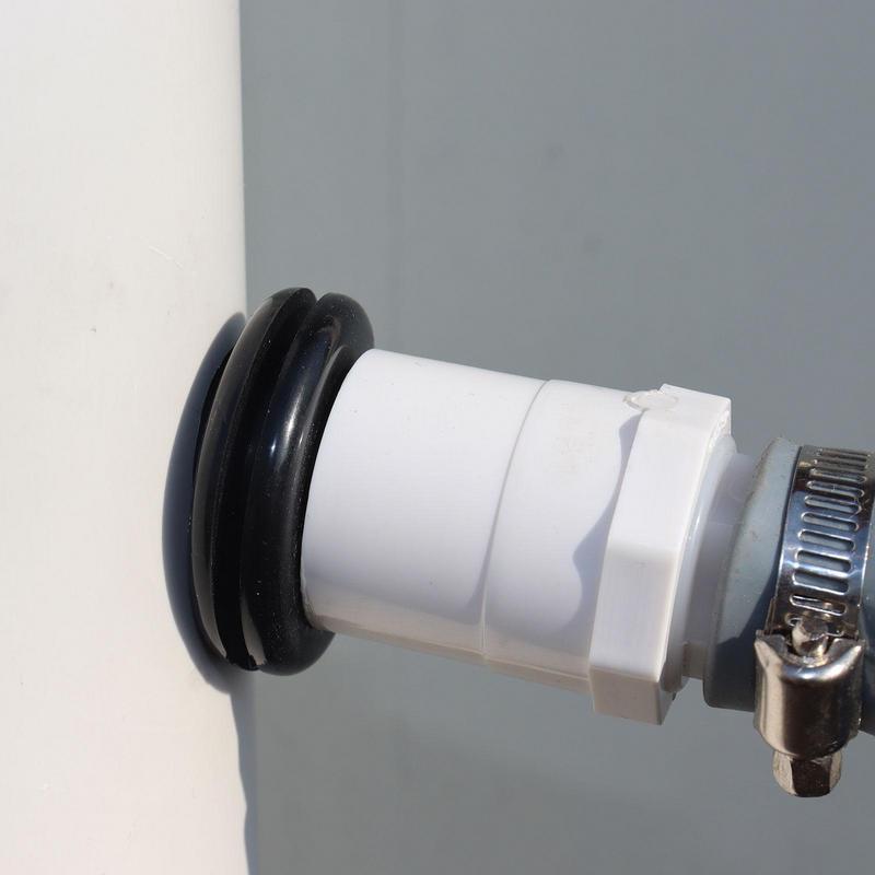 Rain Barrel Connector Kit Roof Rainwater Collector Rain Barrel Diverter With Rainwater Collector Roof Avoid Clogging