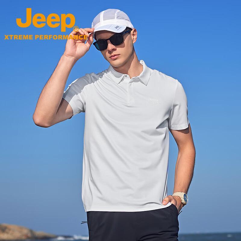 

Jeep Мужская дышащая поло с функцией быстрого высыхания S