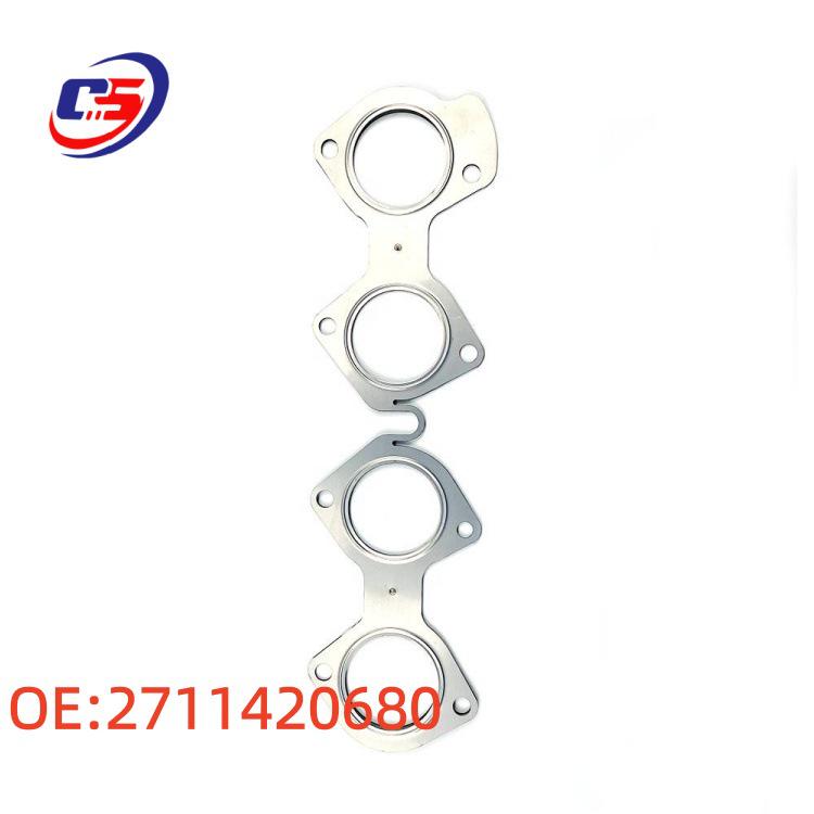 Mercedes Exhaust Manifold Gasket 271, Metal Material, OE 2711420680