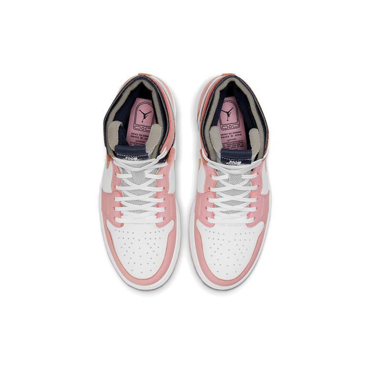 Nauji Jordan 1 High Zoom Air CMFT 'Pink Glaze Cactus Flower' moteriški CT0979-601