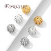 18K Gold Plated 8mm 10mm Beads,Bracelets Beads Accessories,Separator For Beads,Brass with Zircon Beads Findings,Necklace Bead