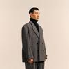 CROQUIS Men's Winter Oversized Double-breasted Blazer
