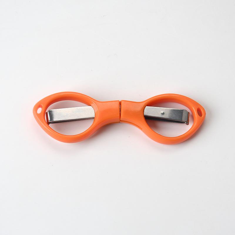 1pcs Cute Folding Scissor Creative Stationery Portable Manual Student Paper Scissors Paper Cutting Knife Classroom Learning Tools