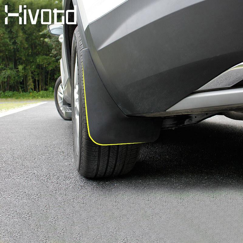 Hivotd For Skoda Kodiaq Car-styling Fender Avoid Mud Splash Cover Trim Mudguards Exterior Protection Accessories 2017