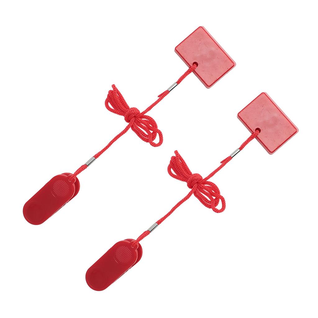 2pcs Treadmill Universal Safety Key Treadmill Magnetic Safety Switch Replacement for Running Machine