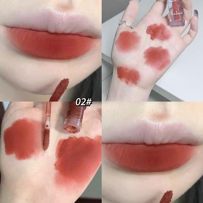 Cream Air Velvet Lip Glaze Matte Matte Lipstick That Is Not Easy To Stick To the Cup Affordable Color Long-lasting Lip Gloss for Women