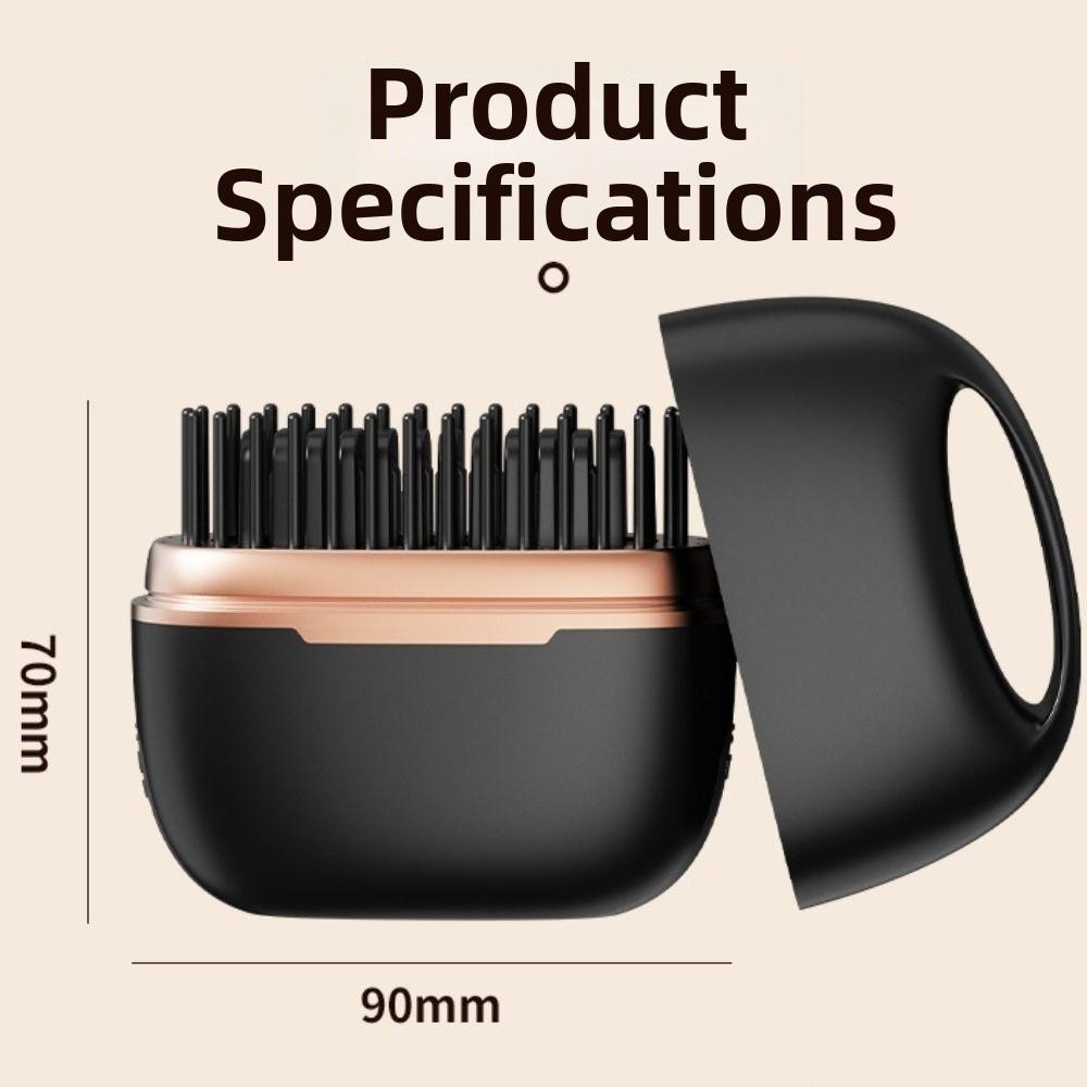 Portable Cordless Hair Straightener Comb 2 in 1 Hair Styling Brush Hot Comb  Hairdressing Tool