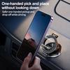 Electric Magnetic Car Phone Holder Folding 360° Swivel Vacuum Suction Cup Bracket for Dashboard Universal Tesla iPhone Magsafe