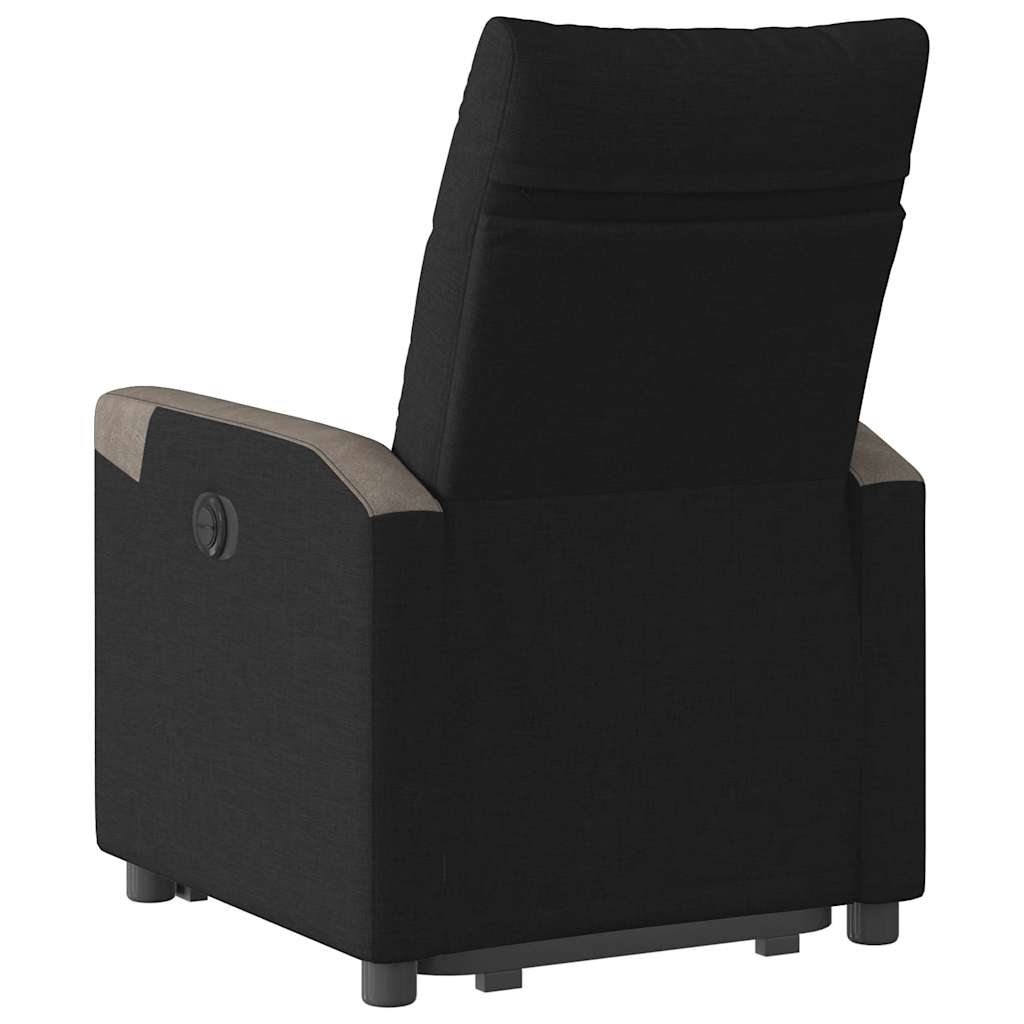 Lift-Up Massage Chair, Electric, Reclining, Black