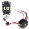 High Torque 540 Brushed Motor 320A ESC Combo Set for Axial SCX10   TRX4 D90   Redcat   GEN8 RC Crawler45T