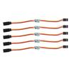 5pcs RC Servo Signal Reverser, 3.6V-24V 5A Universal RC Steering Servo Reverser Rotation Inverter for Aircraft Airplane Steering Gear