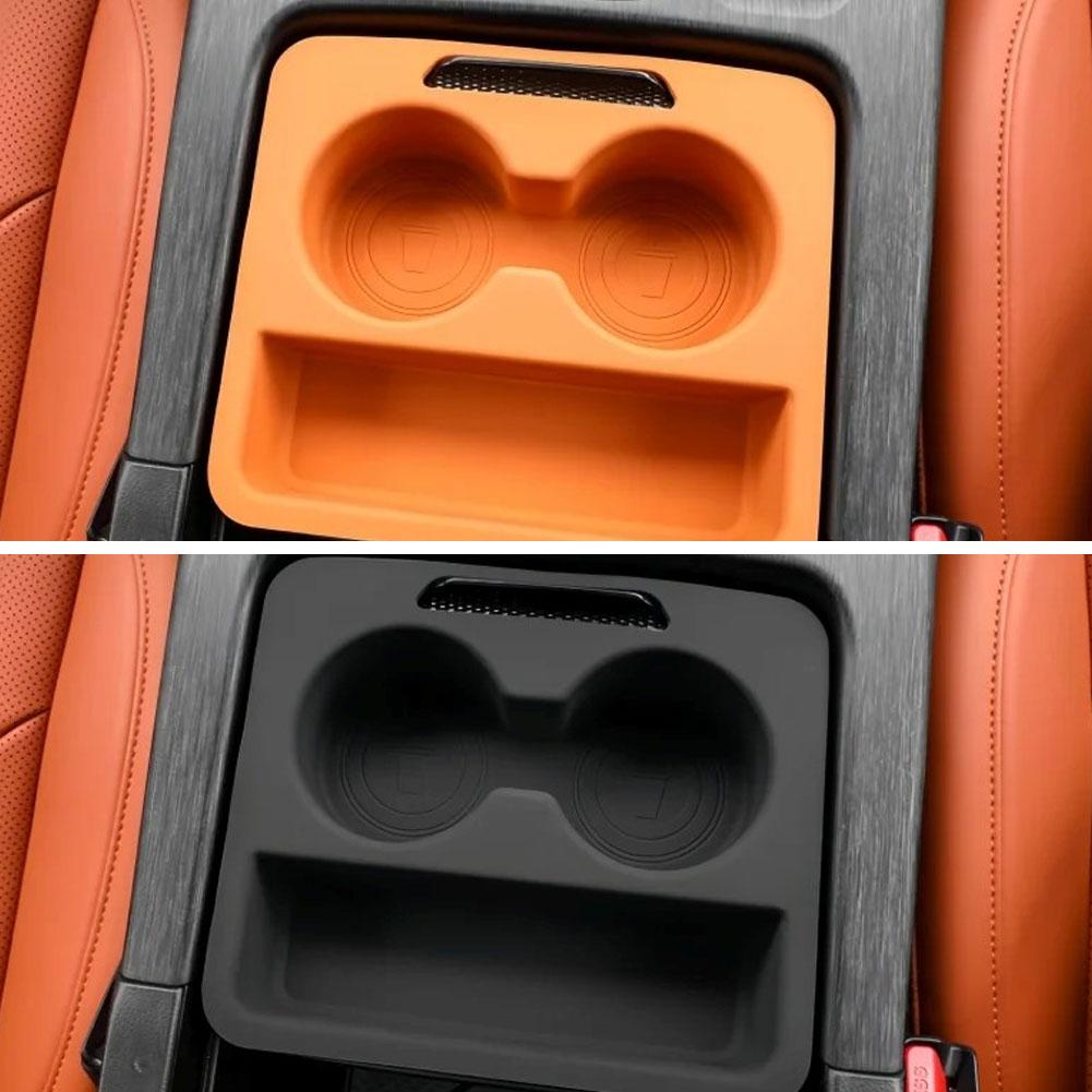 Car Central Control Sliding Box Silicone Pad For Haval H9 2025-2025 Modified Auto Armrest Box Protective Pad Car Accessorie V4P2
