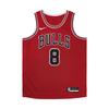 Maillot de Basket à Col Rond avec Numéro Imprimé Édition Fan Sw 22-23 Hauts Homme Rouge DN2000-657