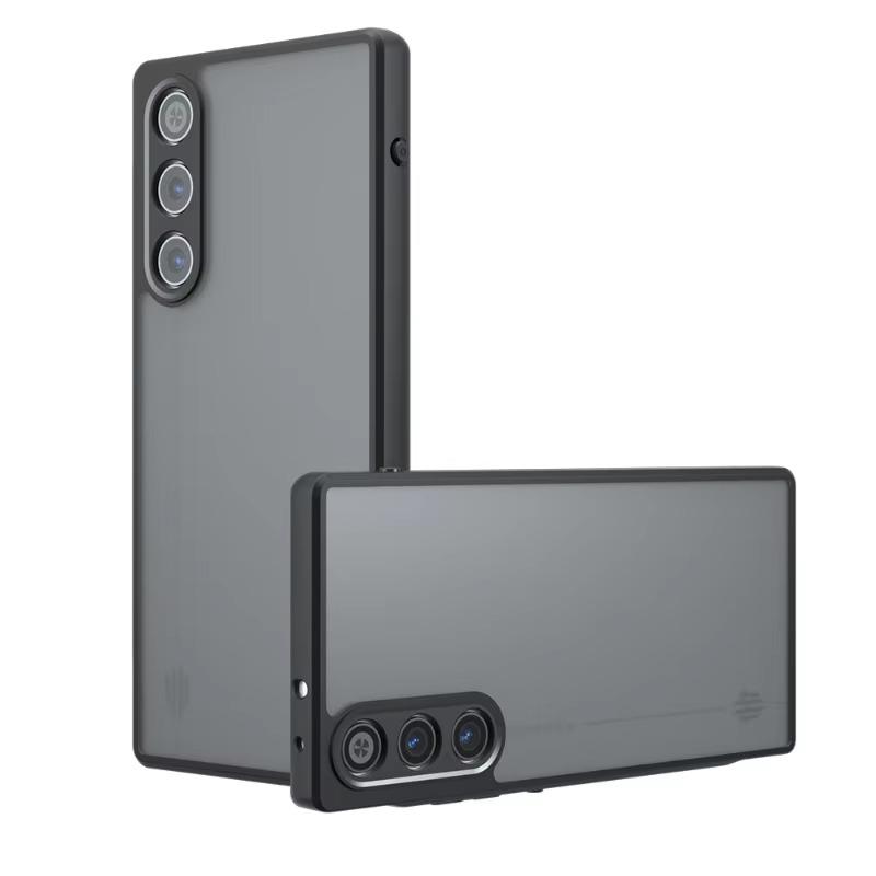 

Чехол для ZTE Red Magic 10 Air Matte Clear Чехол для телефона ZTE Red Magic 10 Pro+ 9spro Plus 8pro Акриловый ПК + ТПУ Противоударный бампер ZTE nubia RedMagic 10 Air чёрный