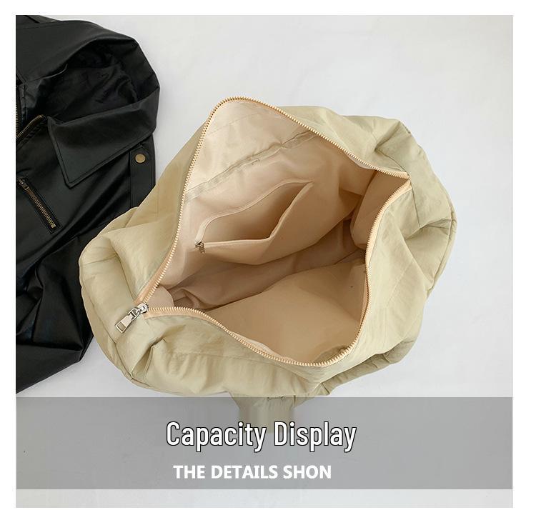 Korean Style Quilted Puff Shoulder Bag - 2025 Autumn/Winter Collection