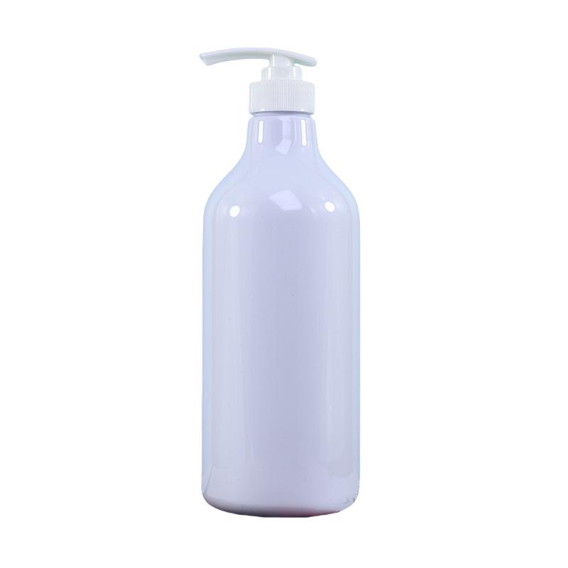 1L PET Empty Pump Bottle for Shampoo & Shower Gel