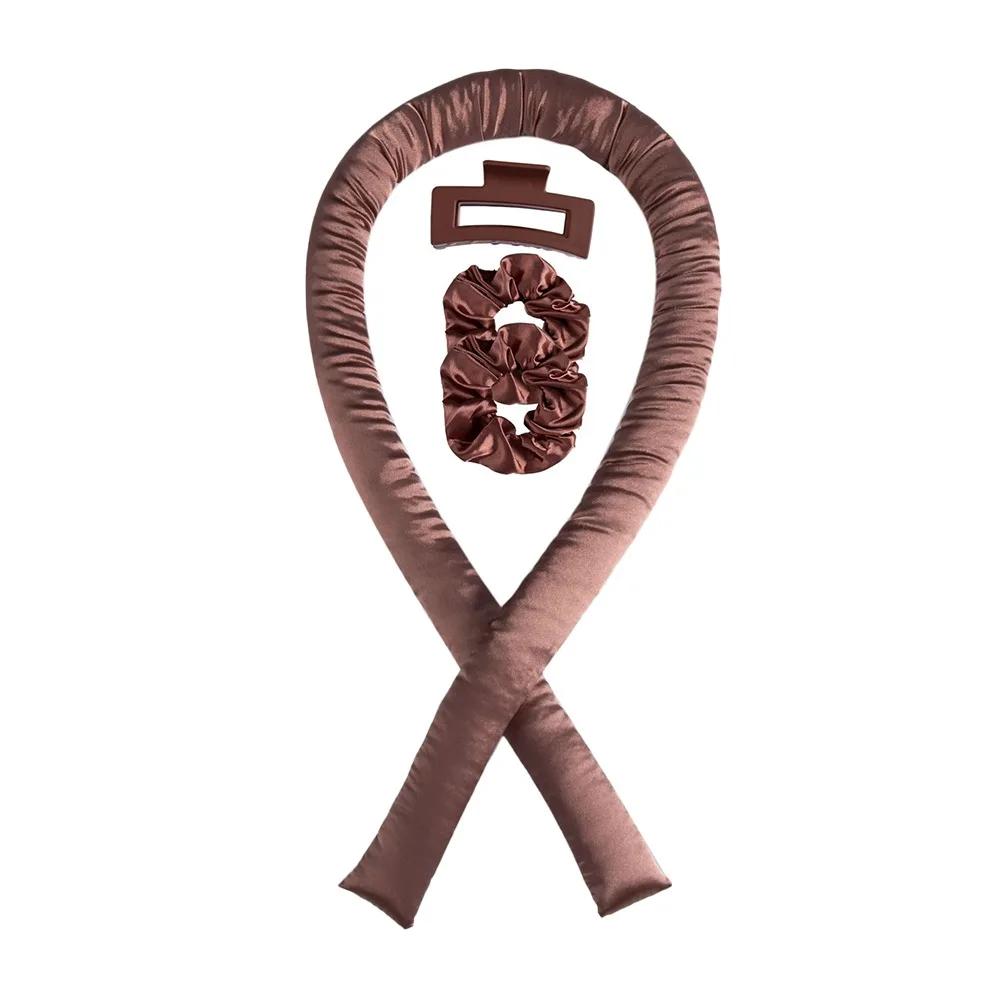 Heatless Curling Rod Headband No Heat Hair Curler Ribbon Hair Rollers Silk Curls Sleeping Lazy Soft Hair Curlers Styling Tools