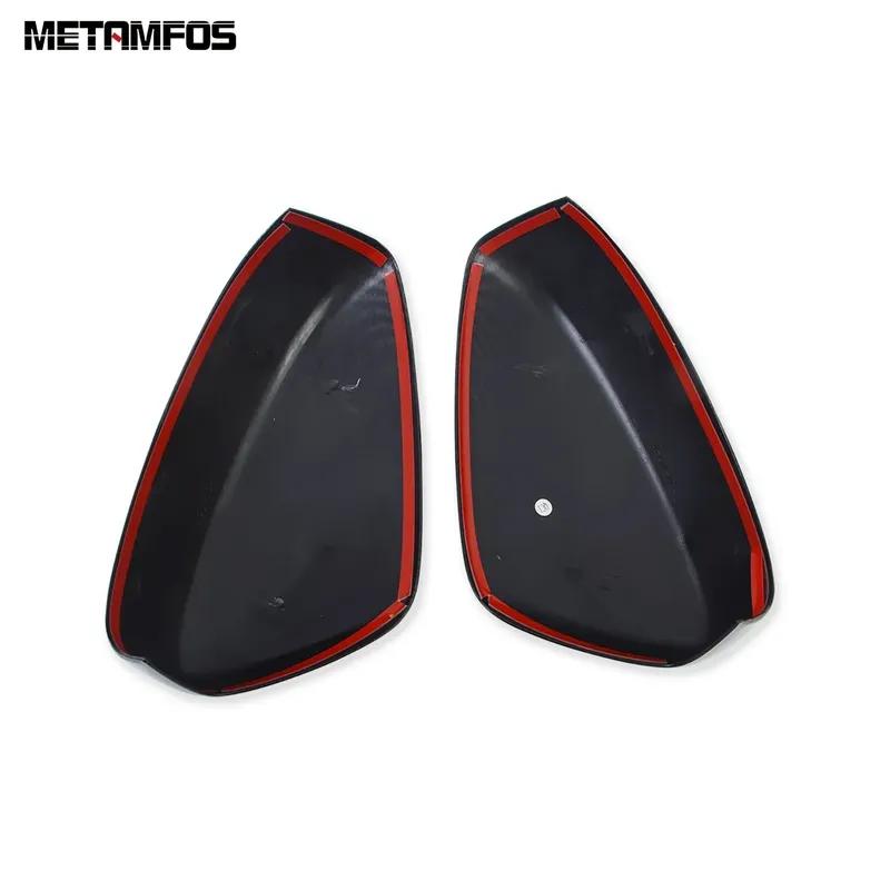 Rearview Mirror Cover Trim For Mazda 6 M6 Atenza 2018- 2024 Carbon Fiber Side Door Mirror Protector Accessories Car Styling