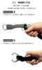 htgc&co (outdoor) Foldable Fishing Lip Gripper Foldable Fish Controller Aluminum Alloy Fish Holder Fish Grip Fishing Grip Fish Clip Lightweight