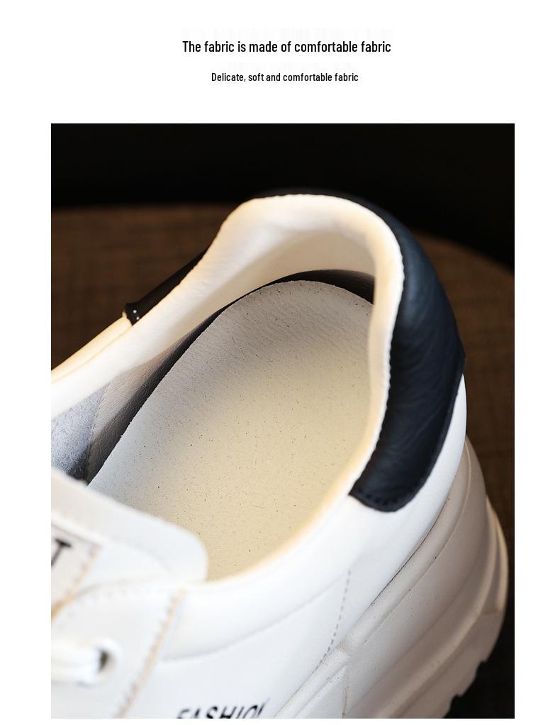 נעלי סניקרס פלטפורמה לבנות עם עקב נסתר, סוליות עבות ועיצוב נושם - אידיאלי ללבוש קז'ואל בסתיו