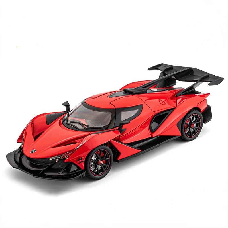 1/24 Apollo Ie Legierungsauto Modell Super Sportwagen Spielzeug Simulation Druckguss & Spielzeugfahrzeuge Dekoration Für Kinder Jungen Weihnachtsgeschenke