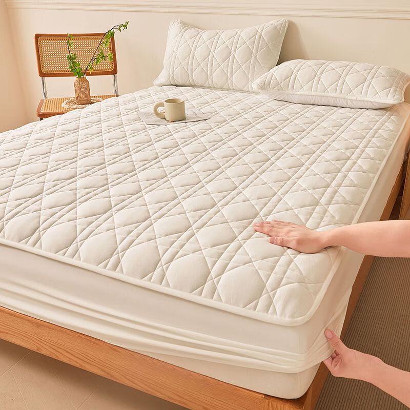 OEING Waterproof Fitted Sheet Mattress Protector