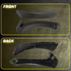 Inner 6PCS Door Panel Pull Handle Cover Black For BMW 330Xi 2005-2007 Front Rear