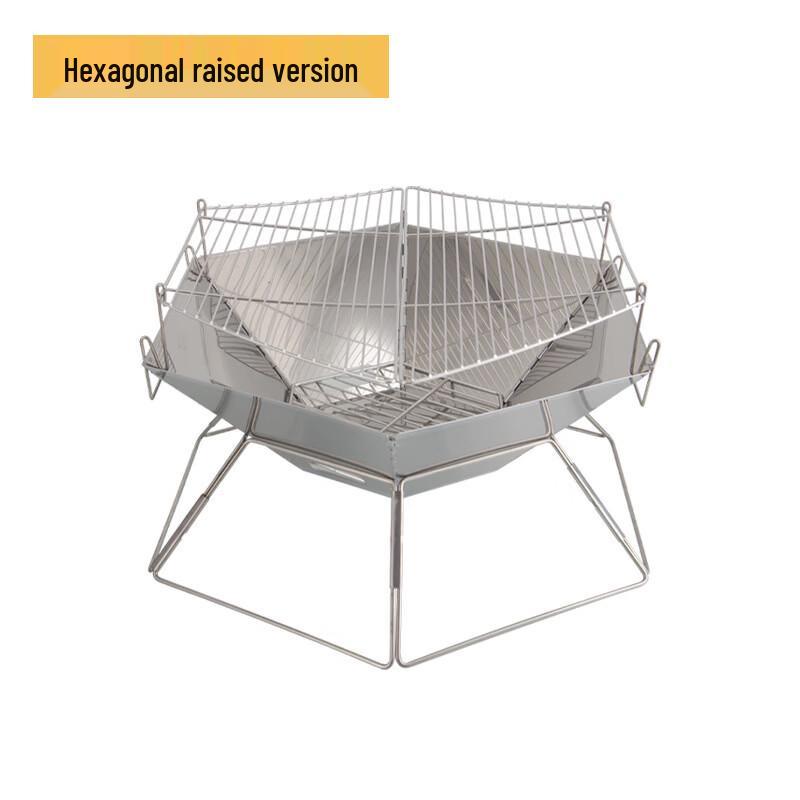 Black Scorpion Portable Hexagonal BBQ Grill